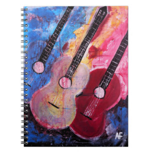 Jamming be Goode Schilderij van Alfred Fox Notitieboek