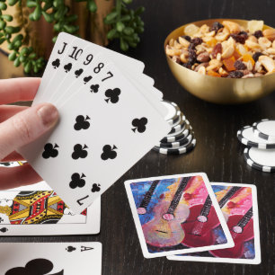 Jamming be Goode Schilderij van Alfred Fox Pokerkaarten