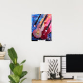 Jamming be Goode Schilderij van Alfred Fox Poster (Thuiskantoor)