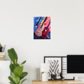 Jamming be Goode Schilderij van Alfred Fox Poster (Thuiskantoor)