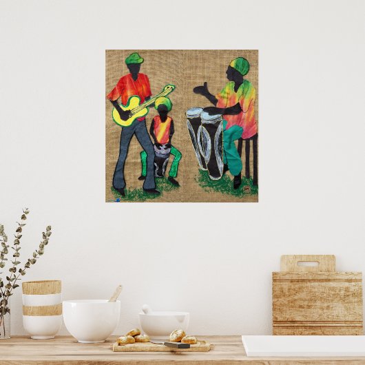 Jamming Poster (Keuken)