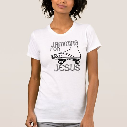Jamming voor Jezus! T-shirt (Voorkant)