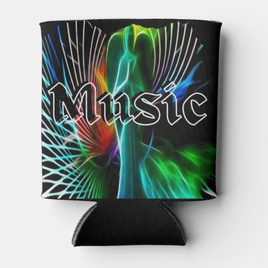 jammmuziek blikjeskoeler (Voorkant)