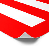 Jammu Kashmir, Indiase vlag Poster (Hoek)