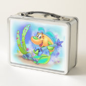 Jammy de Gitarvis – FriendFish Lunchtrommel (Achterkant)