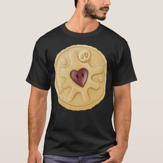 Jammy Dodger Biscuit T-shirt (Voorkant)
