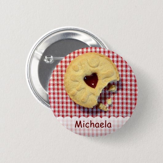 Jammy Dodger Ronde Button 5,7 Cm (Voorkant /achterkant)