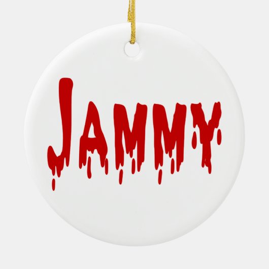 Jammy Keramisch Ornament (Achterkant)