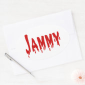 Jammy Ovale Sticker (Envelop)