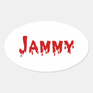 Jammy Ovale Sticker