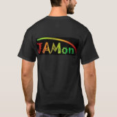 JAMon Basic Black T-Shirt (Achterkant)