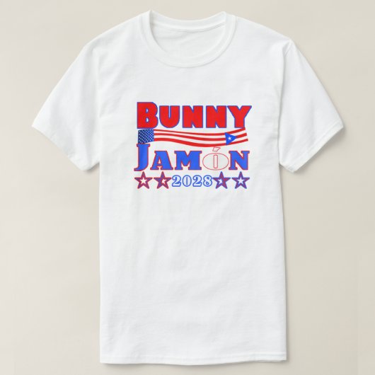 jamon bunny 2028 t-shirt (Design voorkant)