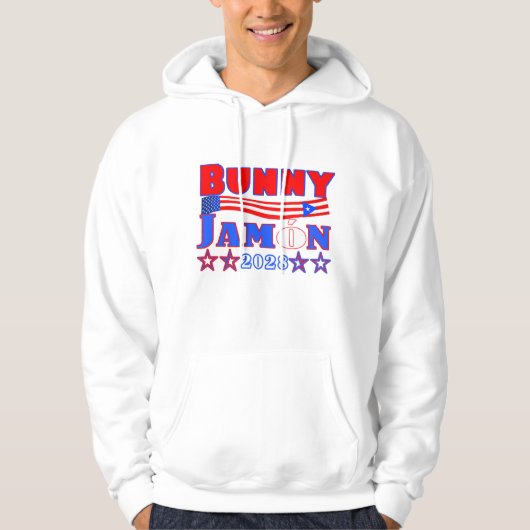 Jamon Bunny 2028 trui Hoodie (Voorkant)