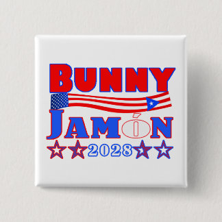 jamon konijn 2028 knop vierkante button 5,1 cm