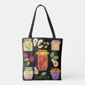 Jams Set Tote Bag (Achterkant)