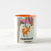 Jämtland Zweden vintage reisposter