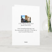 Jamul vakantie kaart (Achterkant)