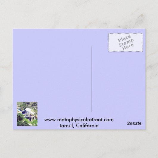 Jamul vlucht briefkaart (Achterkant)