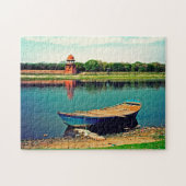 Jamuna River Yamuna Agra India. Legpuzzel (Horizontaal)