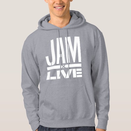 JamxliVe Logo Sweatshirt - Grijs (Voorkant)