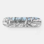 Jamz-City9000 Persoonlijk Skateboard (Horizontaal)