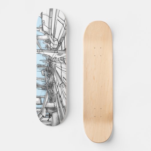 Jamz-City9000 Persoonlijk Skateboard (Voorkant)