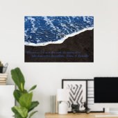 Jan07 2043, waar we ook naar deze aarde kijken.. poster (Thuiskantoor)