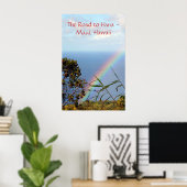 Jan07 2081, The Road to Hana - Maui, Hawaii Poster (Thuiskantoor)