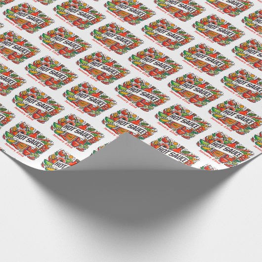 Jan 22nd - Hete Saus Dag Cadeaupapier (Hoek)