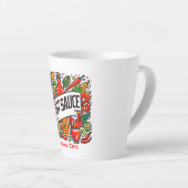 Jan 22nd - Hete Saus Dag Latte Mok (Rechterhoek)