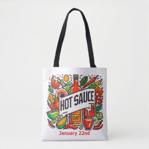 Jan 22nd - Hete Saus Dag Tote Bag
