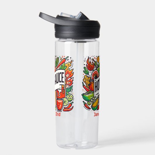 Jan 22nd - Hete Saus Dag Waterfles (Rechts)