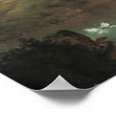 Jan Asselijn De bedreigde zwaan schilderkunst Prin Poster (Hoek)