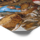  Jan Brueghel De Grote Vismarkt Poster (Hoek)