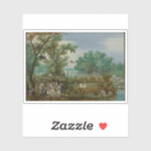 Jan Brueghel de Oude - Vrolijk gezelschap in een h Sticker (Vel)