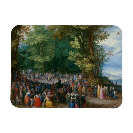 Jan Brueghel de Ouder - De Zalm op de berg Magneet (Horizontaal)