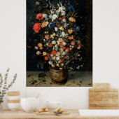 jan brueghel de oudere Boequet Poster (Keuken)