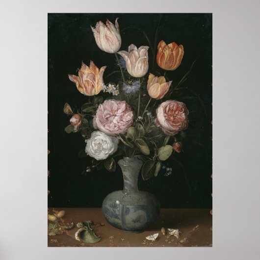 jan brueghel de oudere ventilator poster (Voorkant)