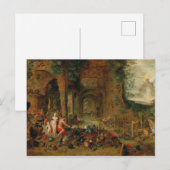 Jan Brueghel - Forge of Vulcan Briefkaart (Voorkant / Achterkant)