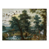 Jan Brueghel in het Younger-Paradise landschap (Voorkant Horizontaal)