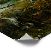 Jan Brueghel the Elder - The Entry of the Animals Poster (Hoek)