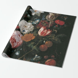 Jan Davidsz de heem - bloemen in een glazen vaas Cadeaupapier