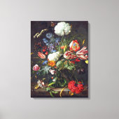 Jan Davidsz de Heem "Flower Vase" Canvas Afdruk (Voorkant)