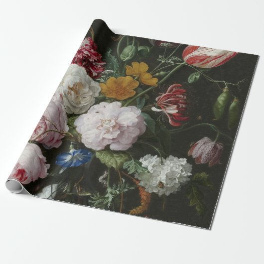 Jan Davidsz. De Heem - stilstaand leven met bloeme Cadeaupapier (Uitgerold)