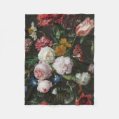 Jan Davidsz. De Heem - stilstaand leven met bloeme Fleece Deken (Voorkant)