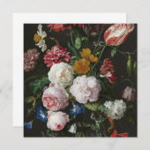 Jan Davidsz. De Heem - stilstaand leven met bloeme Kaart (Voorkant / Achterkant)