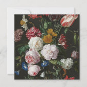 Jan Davidsz. De Heem - stilstaand leven met bloeme Kaart (Voorkant)