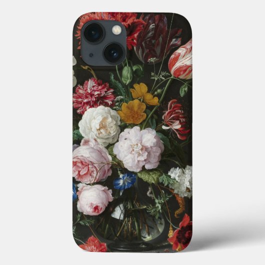 Jan Davidsz De Heem - stilstaand leven met bloemen Case-Mate iPhone Case (Achterkant)