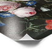 Jan Davidsz De Heem - stilstaand leven met bloemen Foto Afdruk (Hoek)