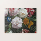 Jan Davidsz de heem - stilstaand leven met bloemen Legpuzzel (Horizontaal)